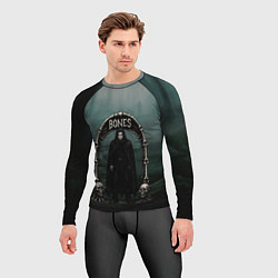 Рашгард мужской Bones арка из костей, цвет: 3D-принт — фото 2