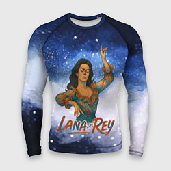 Мужской рашгард Lana Del Rey танцует