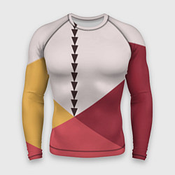 Мужской рашгард Колор-блок фруктовый чиа пудинг