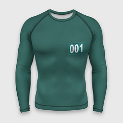 Рашгард мужской Игра кальмара 001, цвет: 3D-принт