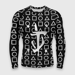 Рашгард мужской Doom geometry pattern, цвет: 3D-принт