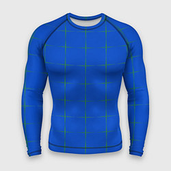 Рашгард мужской Color blue stripes, цвет: 3D-принт