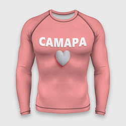 Рашгард мужской Самара сердце, цвет: 3D-принт