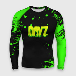 Мужской рашгард Dayz кислотное краски логотип