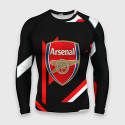 Рашгард мужской Arsenal geometry steel, цвет: 3D-принт