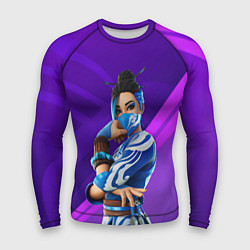 Рашгард мужской Fortnite Blue Jade, цвет: 3D-принт