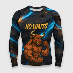 Рашгард мужской No limits сильный бык, цвет: 3D-принт