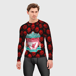 Рашгард мужской Liverpool samurai, цвет: 3D-принт — фото 2