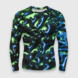 Рашгард мужской Абстракция капли воды, цвет: 3D-принт
