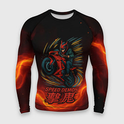 Рашгард мужской Speed demon moto, цвет: 3D-принт