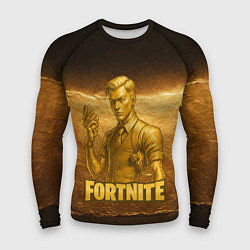 Рашгард мужской Fortnite золотой Мидас, цвет: 3D-принт
