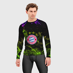 Рашгард мужской Бавария Мюнхен огонь, цвет: 3D-принт — фото 2