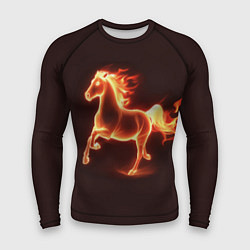 Рашгард мужской Огненная лошадь 2026, цвет: 3D-принт