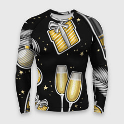 Мужской рашгард Новогодний вайб