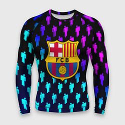 Рашгард мужской Barcelona люди градиент неон, цвет: 3D-принт