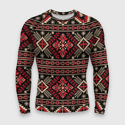 Мужской рашгард Этнический славянский орнамент