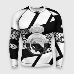 Мужской рашгард Реал Мадрид краски полосы