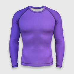Рашгард мужской Color purple gradient, цвет: 3D-принт