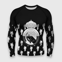 Рашгард мужской Реал Мадрид люди краски, цвет: 3D-принт