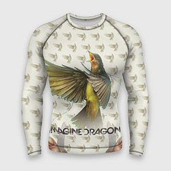 Рашгард мужской Imagine Dragons: Fly, цвет: 3D-принт