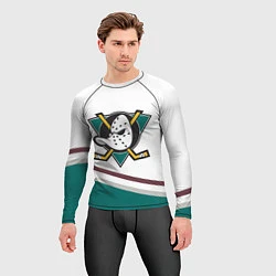 Рашгард мужской Anaheim Ducks Selanne, цвет: 3D-принт — фото 2