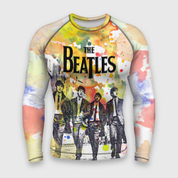 Рашгард мужской The Beatles: Colour Spray, цвет: 3D-принт