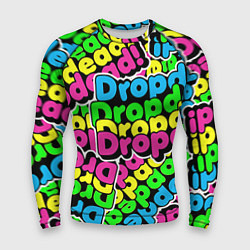 Рашгард мужской Drop Dead: Acid Pattern, цвет: 3D-принт