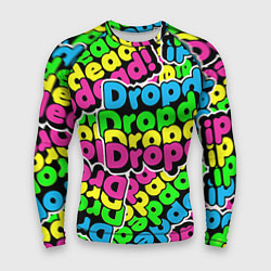 Рашгард мужской Drop Dead: Acid Pattern, цвет: 3D-принт