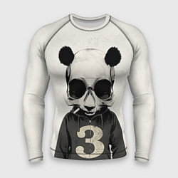 Рашгард мужской Скелет панды, цвет: 3D-принт