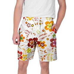 Мужские шорты Летние цветы
