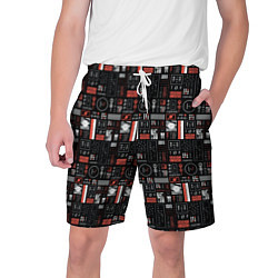 Шорты на шнурке мужские Twenty One Pilots: Pattern, цвет: 3D-принт