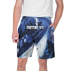 Шорты на шнурке мужские Detroit: Become Human, цвет: 3D-принт