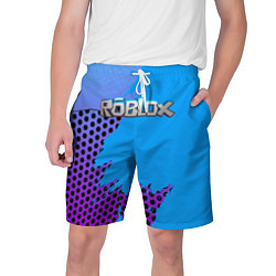 Шорты на шнурке мужские Roblox, цвет: 3D-принт