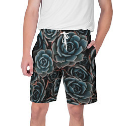 Шорты на шнурке мужские Цветы Розы, цвет: 3D-принт