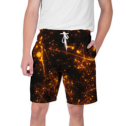 Шорты на шнурке мужские FLAME, цвет: 3D-принт