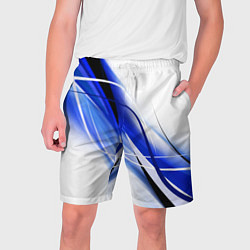 Мужские шорты GEOMETRY STRIPES BLUE