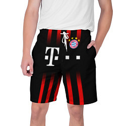 Шорты на шнурке мужские FC Bayern Munchen, цвет: 3D-принт