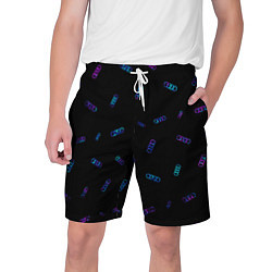 Шорты на шнурке мужские AUDI АУДИ, цвет: 3D-принт