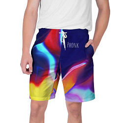 Шорты на шнурке мужские Phonk Neon, цвет: 3D-принт