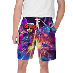 Шорты на шнурке мужские StarrForce, цвет: 3D-принт