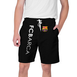 Мужские шорты FC BARCA BLACK STYLE