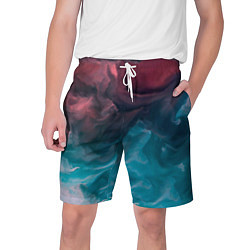 Шорты на шнурке мужские Туманная вода, цвет: 3D-принт