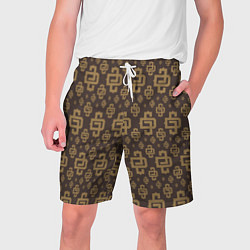 Шорты на шнурке мужские Monogramm Pattern Dope Camo Dope Street Market, цвет: 3D-принт