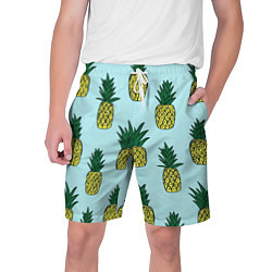 Мужские шорты Рисунок ананасов
