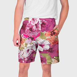 Мужские шорты Красочный цветочный паттерн Лето Fashion trend 202