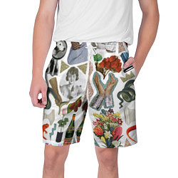 Шорты на шнурке мужские Underground vanguard pattern fashion 2088, цвет: 3D-принт