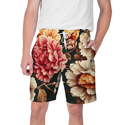 Мужские шорты Цветы в стиле рококо