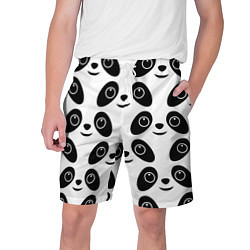 Шорты на шнурке мужские Panda bing dun dun, цвет: 3D-принт