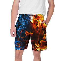 Мужские шорты Битва огней - два пламени