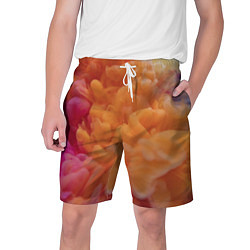Мужские шорты Разноцветный дым сгустки